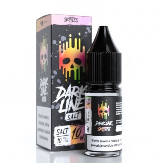 Liquid Dark Line Salt 10ml Skittles 10mg