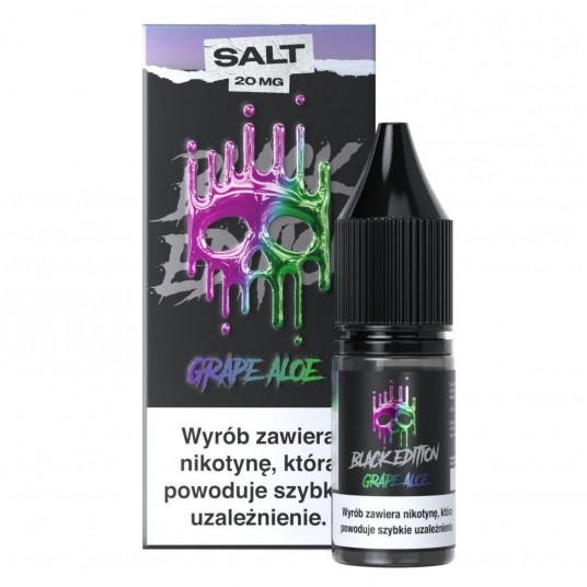 Liquid Dark Line Salt Black Edition 10ml Grape Aloe 20mg