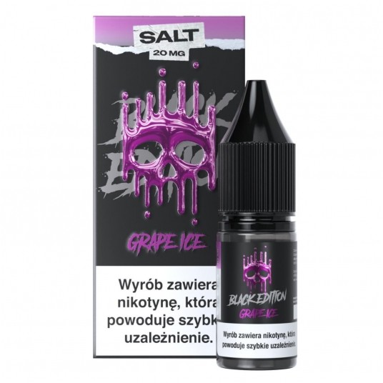 Liquid Dark Line Salt Black Edition 10ml Grape Ice 20mg