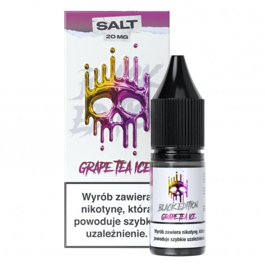 Liquid Dark Line Salt Black Edition 10ml Grape Tea Ice 20mg