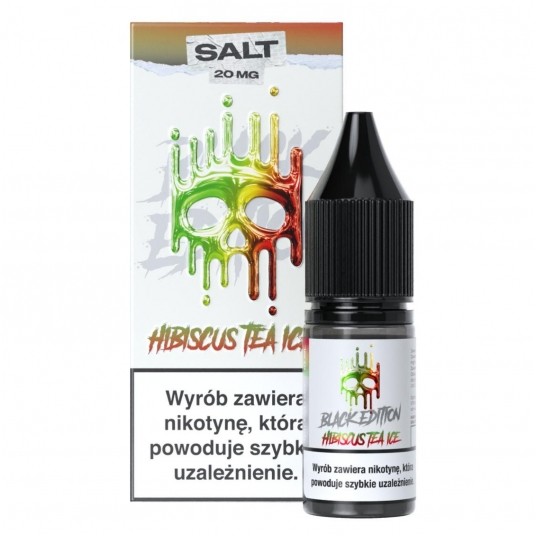 Liquid Dark Line Salt Black Edition 10ml Hibiscus Tea Ice 20mg