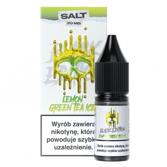 Liquid Dark Line Salt Black Edition 10ml Lemon Green Tea Ice 20mg