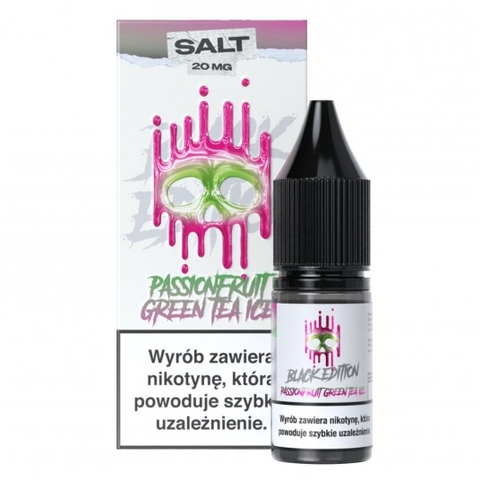 Liquid Dark Line Salt Black Edition 10ml Passionfruit Green Tea Ice 20mg