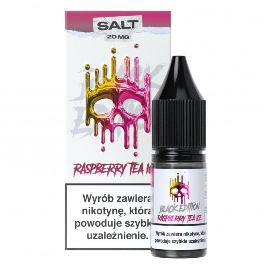 Liquid Dark Line Salt Black Edition 10ml Raspberry Tea Ice 20mg