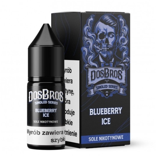 Liquid DosBros Salt 10ml Blueberry Ice 20mg