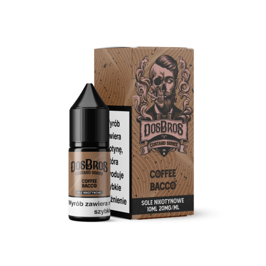 Liquid DosBros Salt 10ml Coffe Bacco 20mg