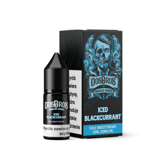 Liquid DosBros Salt 10ml Iced Blackcurrant 20mg