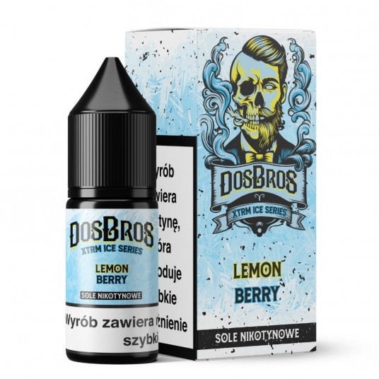 Liquid DosBros Salt 10ml Lemon Berry 20mg