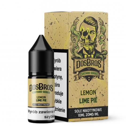 Liquid DosBros Salt 10ml Lemon Lime Pie 20mg