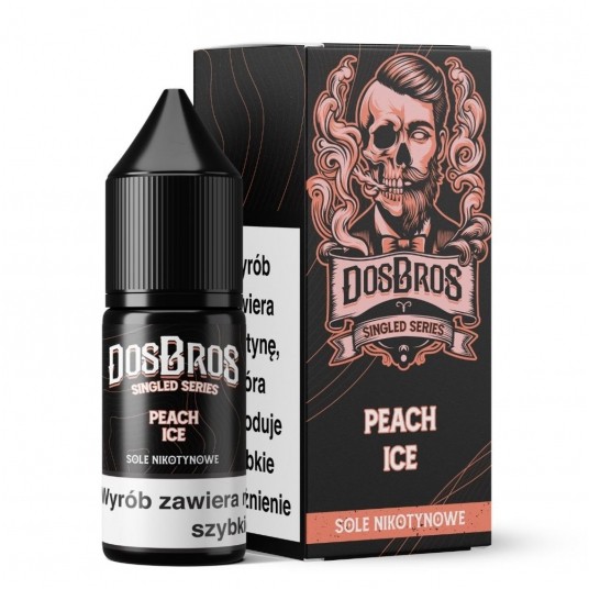 Liquid DosBros Salt 10ml Peach Ice 20mg