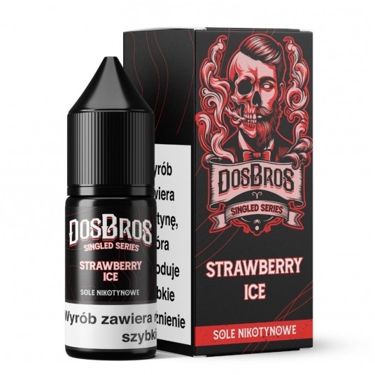 Liquid DosBros Salt 10ml Strawberry Ice 20mg