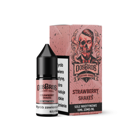 Liquid DosBros Salt 10ml Strawberry Shakes 20mg