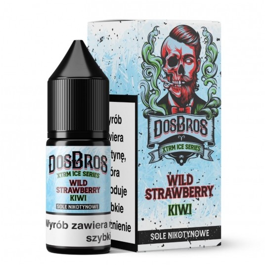 Liquid DosBros Salt 10ml Wild Strawberry Kiwi 20mg