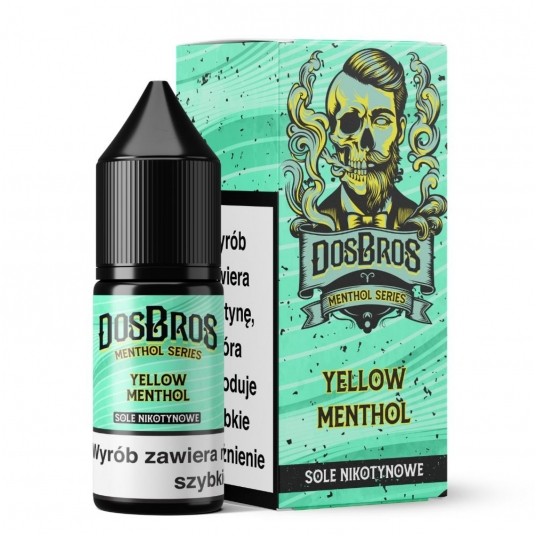 Liquid DosBros Salt 10ml Yellow Menthol 20mg