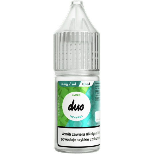 Liquid DUO 10ml - Aloes Menthol 3mg