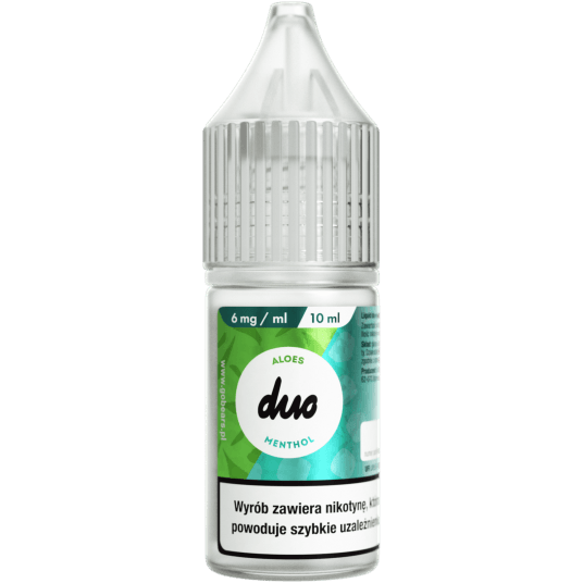 Liquid DUO 10ml - Aloes Menthol 6mg