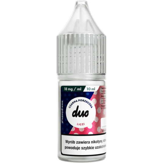 Liquid DUO 10ml - Czarna Porzeczka Liczi 18mg