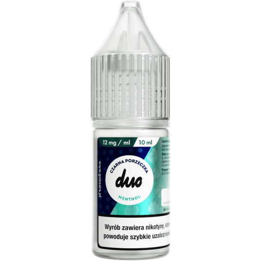 Liquid DUO 10ml - Czarna Porzeczka Menthol 12mg