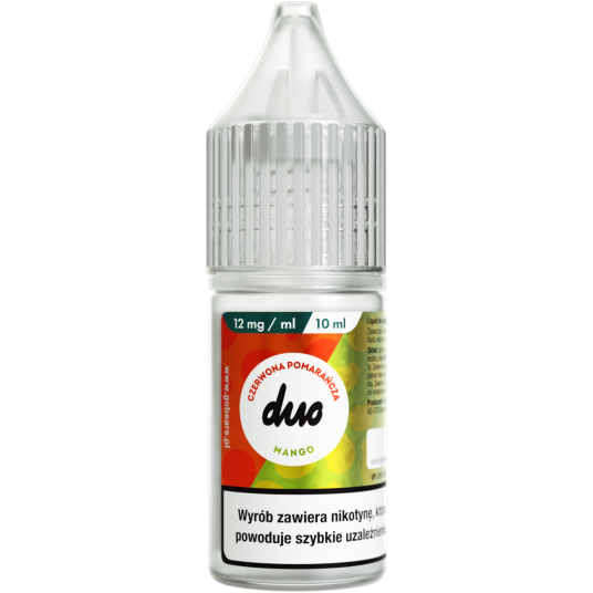 Liquid DUO 10ml - Czerwona Pomarańcza Mango 12mg