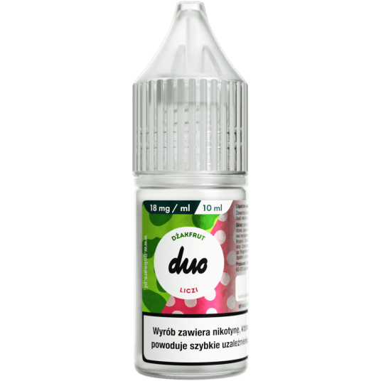 Liquid DUO 10ml - Dżakfrut Liczi 18mg