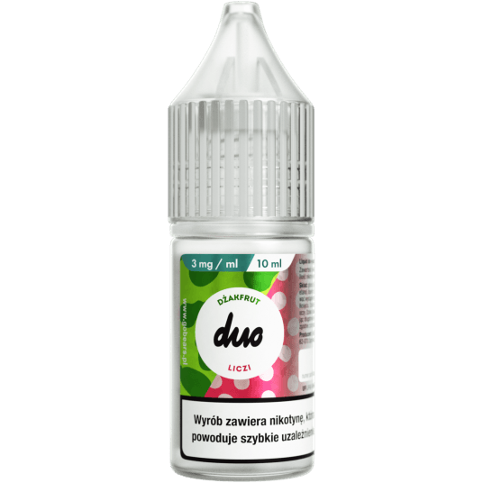 Liquid DUO 10ml - Dżakfrut Liczi 3mg