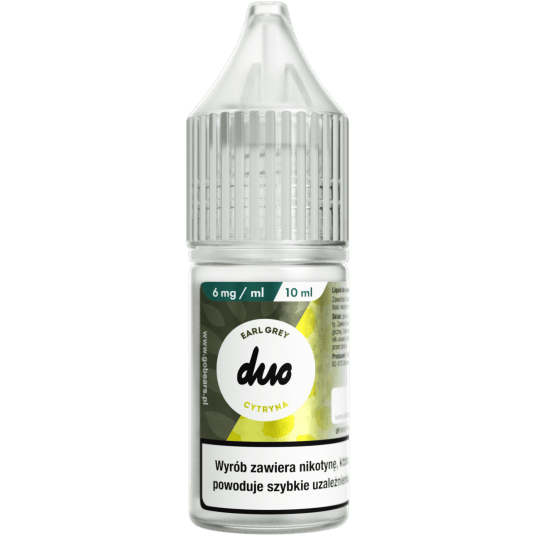 Liquid DUO 10ml - Earl Grey Cytryna 6mg