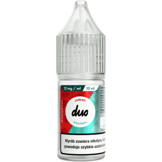 Liquid DUO 10ml - Jabłko Menthol 12mg