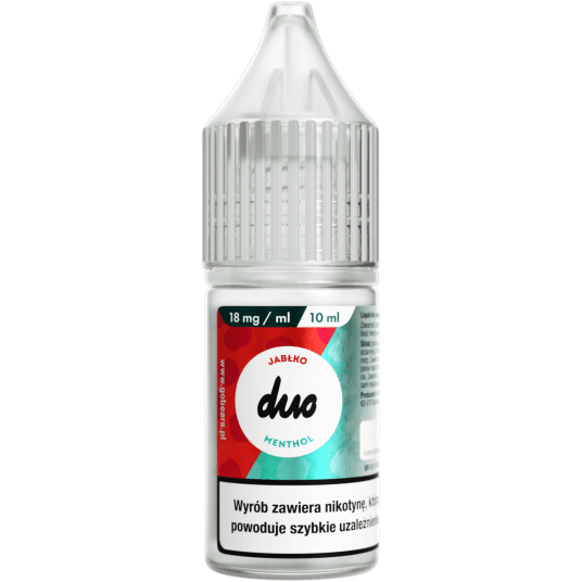 Liquid DUO 10ml - Jabłko Menthol 18mg