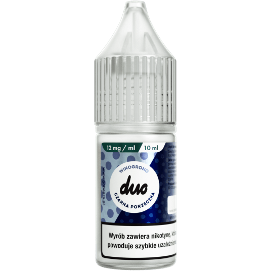 Liquid DUO 10ml - Winogrono Czarna Porzeczka 12mg