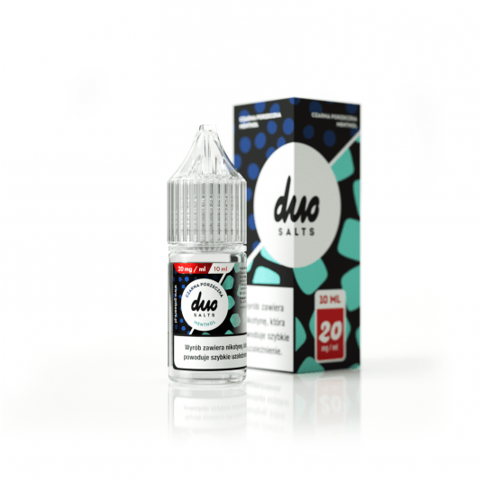 Liquid DUO Salt 10ml - Czarna Porzeczka Menthol 20mg