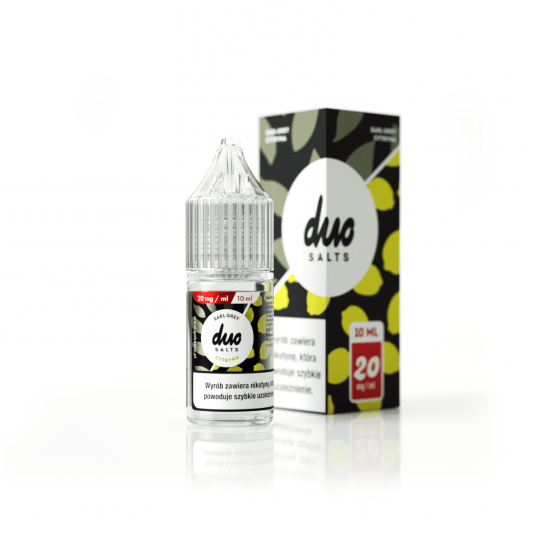 Liquid DUO Salt 10ml - Earl Grey Cytryna 20mg