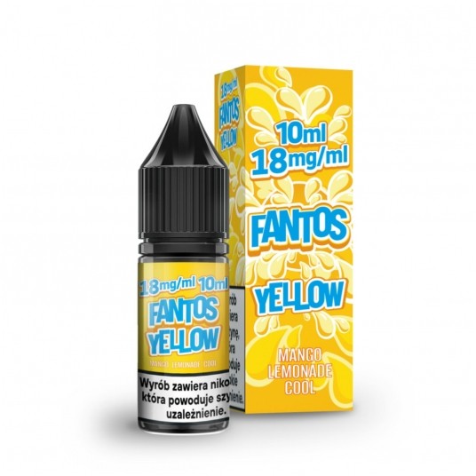 Liquid Fantos 10ml - Yellow Fantos 18mg