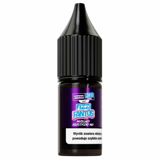 Liquid Fizzi Fantos Salt 10ml Musujący Egzotyczny Mix 20mg