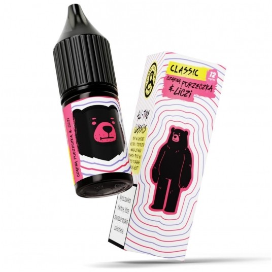 Liquid GO BEARS Classic 10ml Czarna Porzeczka & Liczi 12mg