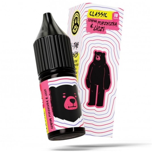 Liquid GO BEARS Classic 10ml Czarna Porzeczka & Liczi 18mg