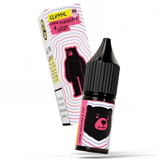 Liquid GO BEARS Classic 10ml Czarna Porzeczka & Liczi 6mg