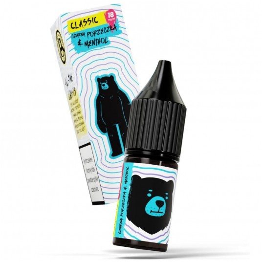 Liquid GO BEARS Classic 10ml Czarna Porzeczka & Menthol 18mg