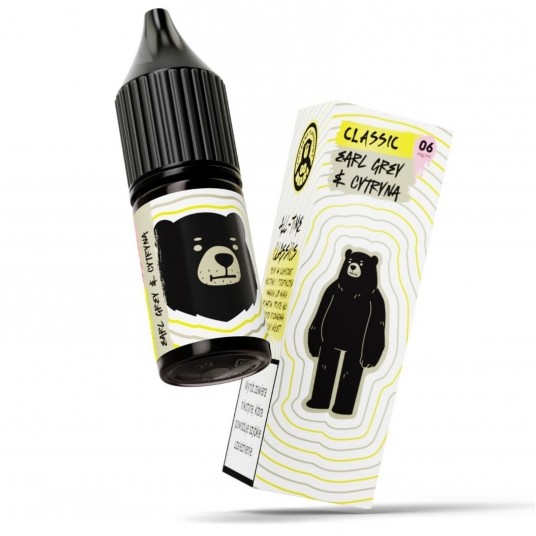 Liquid GO BEARS Classic 10ml Earl Grey & Cytryna 6mg