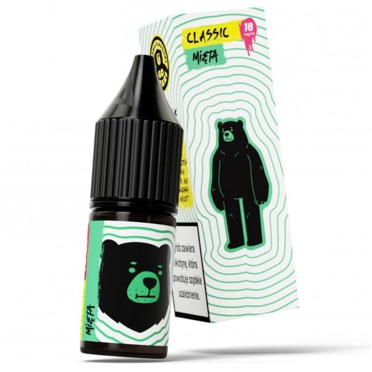 Liquid GO BEARS Classic 10ml Mięta 18mg