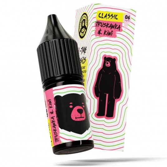 Liquid GO BEARS Classic 10ml Truskawka Kiwi 6mg