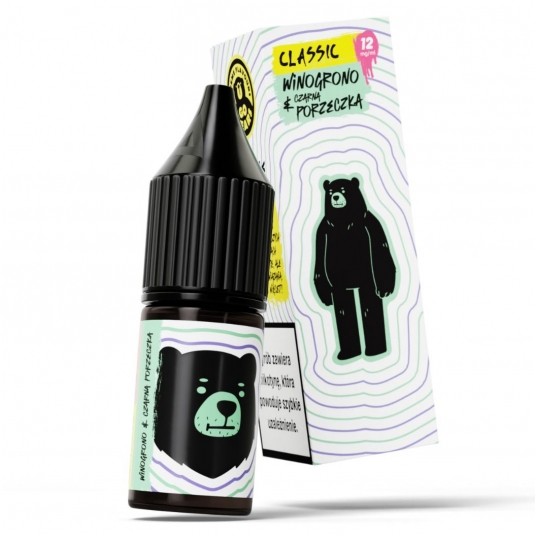 Liquid GO BEARS Classic 10ml Winogrono & Czarna Porzeczka 12mg