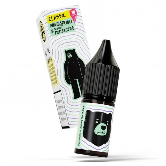 Liquid GO BEARS Classic 10ml Winogrono & Czarna Porzeczka 18mg