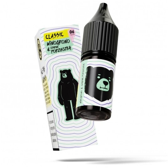 Liquid GO BEARS Classic 10ml Winogrono & Czarna Porzeczka 6mg