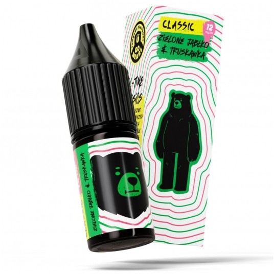 Liquid GO BEARS Classic 10ml Zielone Jabłko & Truskawka 12mg