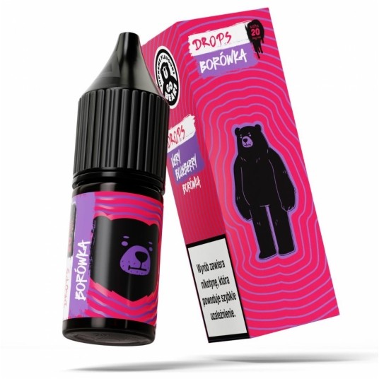 Liquid GO BEARS Drops 10ml - Borówka 20mg
