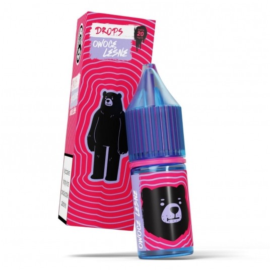 Liquid GO BEARS Drops 10ml - Owoce Leśne 20mg