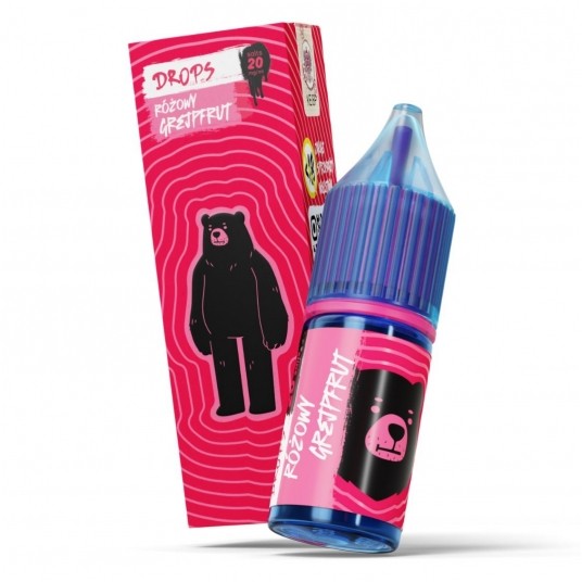 Liquid GO BEARS Drops 10ml - Różowy Grejpfrut 20mg