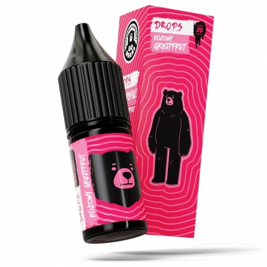 Liquid GO BEARS Drops 10ml - Różowy Grejpfrut 20mg