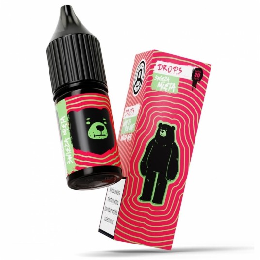 Liquid GO BEARS Drops 10ml - Świeża Mięta 20mg