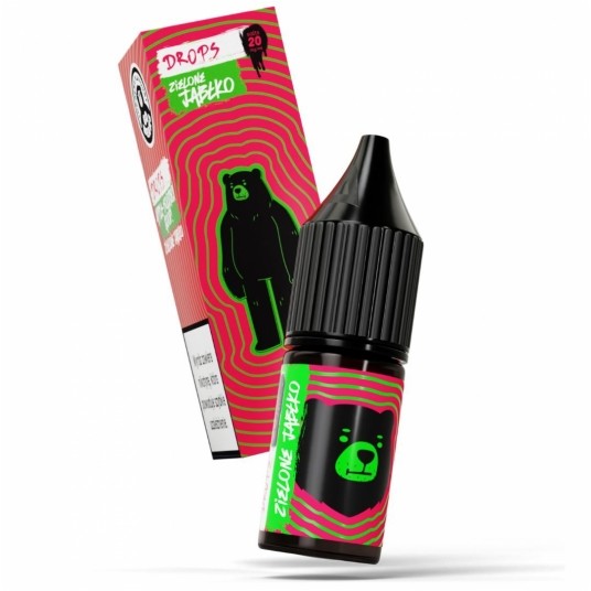 Liquid GO BEARS Drops 10ml - Zielone Jabłko 20mg